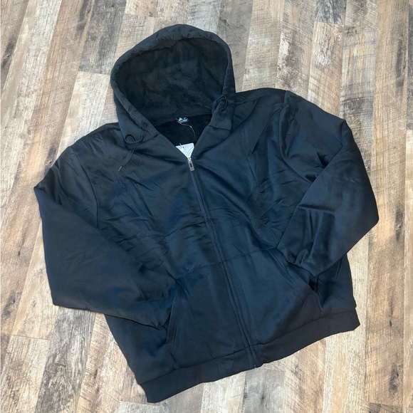 Men's Ultra Soft Sherpa Lined Hoodie size 2XL - Picture 4 of 8